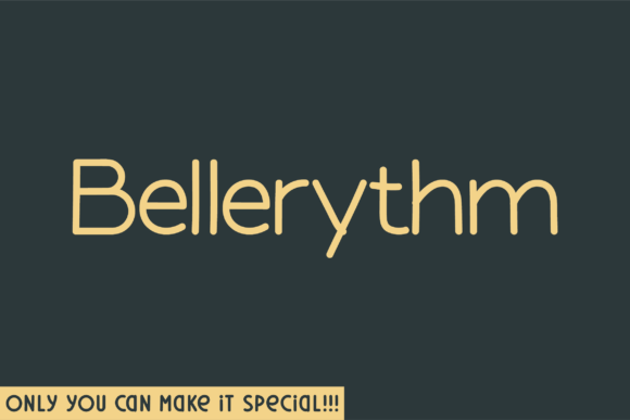 Bellerythm: A Natural Sans Serif for Editorial Calm