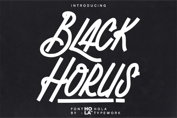 Black Horus: A Bold Sans Serif Font for Editorial Impact
