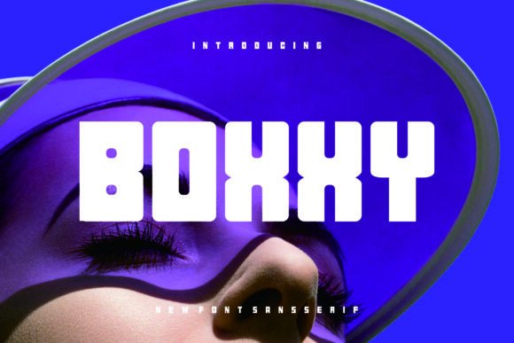 Boxxy: A Charming Sans Serif Font for Modern Branding