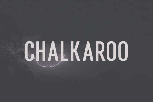Chalkaroo: A Bold Typeface for Modern Branding
