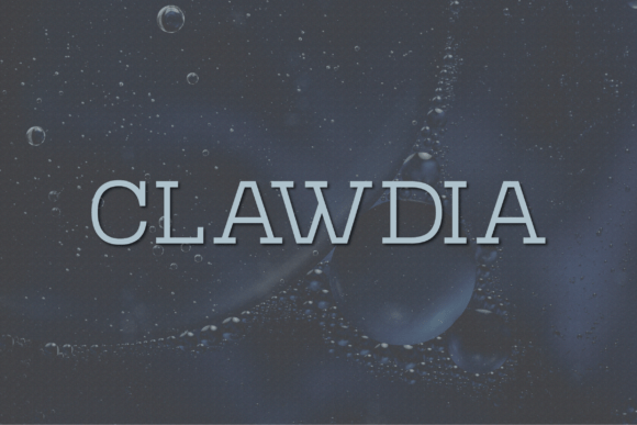 Clawdia: A Modern Sans Serif Typeface for Your Brand