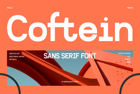 Coftein: A Modern Sans Serif Font for Makers
