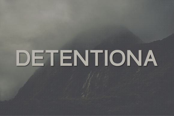 Detentiona Font Review: Bold Type for Modern Campaigns