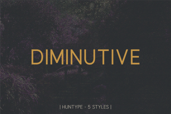 Diminutive Font Review: A Modern Sans Serif for Campaigns
