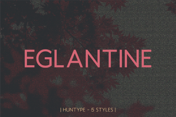 Eglantine: A Modern Sans Serif Font for Editorial Design