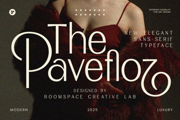 Elevate Your Crafts with The Pavefloz Typeface