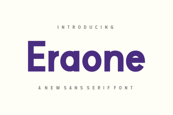Eraone Typeface: A Designer's Take on Modern Branding
