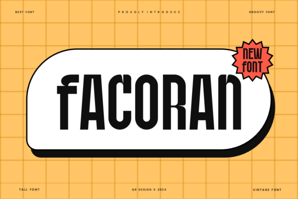 Facoran: A Friendly Sans Serif Font for Modern Branding