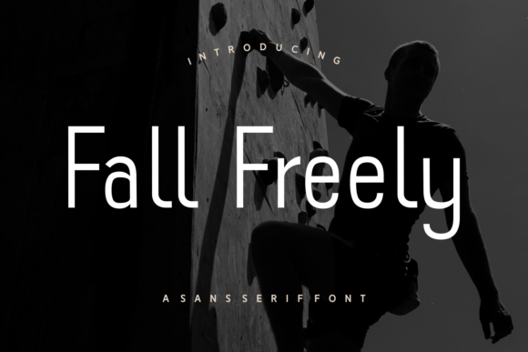 Fall Freely: A Modern Sans Serif Font for Web Design