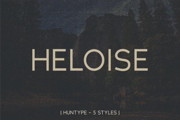 Heloise: A Modern Sans Serif Typeface for Branding