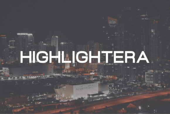 Highlightera: The Bold Typeface Your Brand Needs