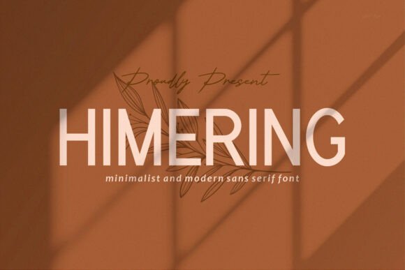Himering: A Timeless Sans Serif Font for Editorial Design