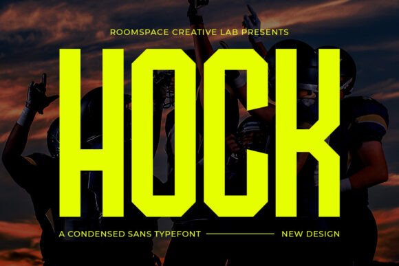 Hock: The Condensed Sans Serif for High-Impact Campaigns