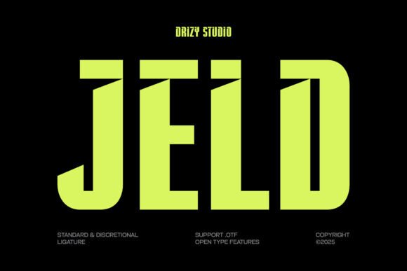 Jeld Font: A Bold Sans Serif for Makers and Brands