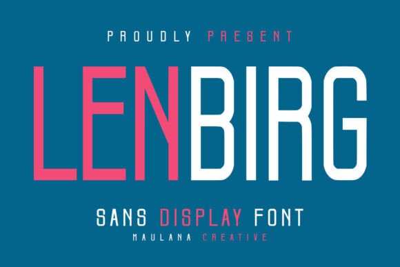 Lenbirg: A Modern Sans Serif Font for Editorial Design
