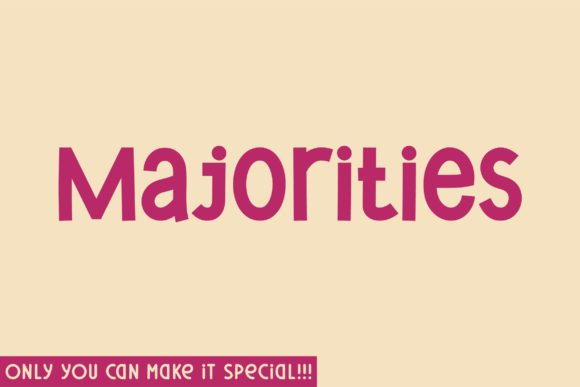 Majorities Font: A Natural Sans Serif for Modern Branding