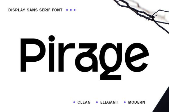 Pirage: The Modern Display Typeface for Scroll-Stopping Marketing