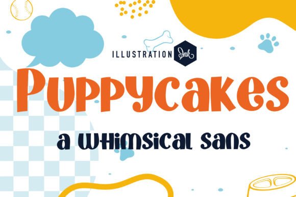 Puppycakes: A Whimsical Sans Serif Font for Branding