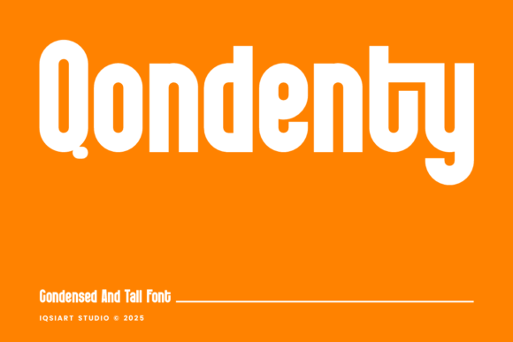 Qondenty: A Modern Sans Serif Font for Editorial Design