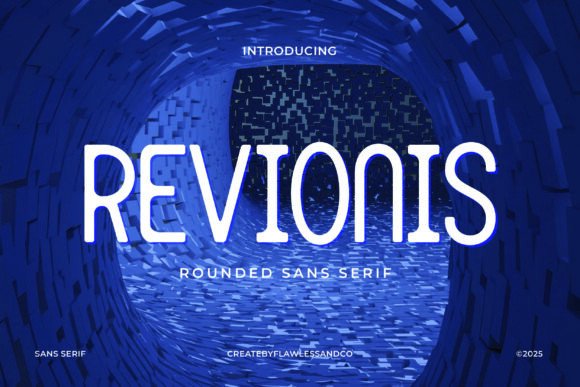 Revionis: A Modern Sans Serif for Editorial Clarity