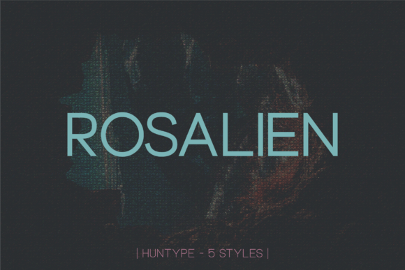 Rosalien: A Modern Sans Serif Typeface for Editorial Design