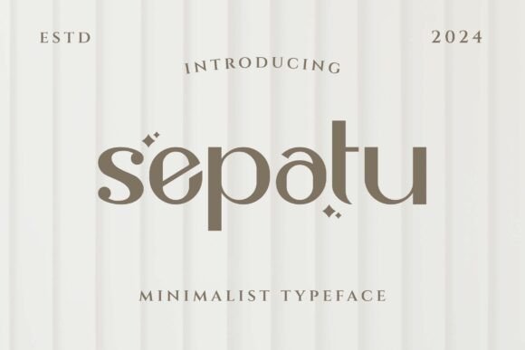 Sepatu: A Modern Sans Serif Font for Small Business Branding