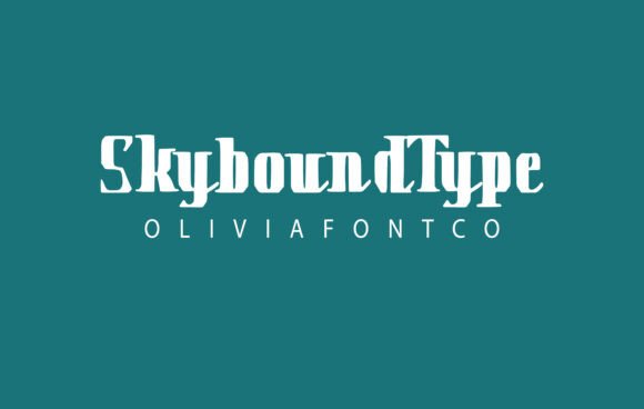 Skyboundtype: A Romantic Sans Serif for Editorial Design