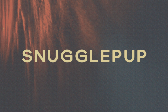 Snugglepup: A Warm Sans Serif for Friendly Brands