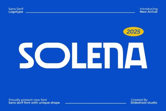 Solena: A Modern Sans Serif Typeface for Digital Brands