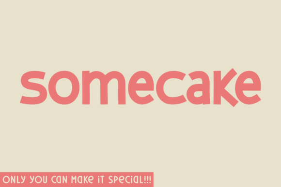 Somecake: The Sans Serif Font That Refreshes Your Brand