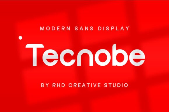 Tecnobe: The Futuristic Sans Serif Font for Modern Makers