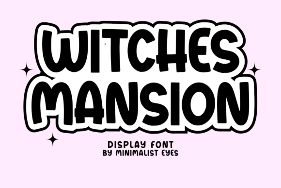Witches Mansion: A Bold Sans Serif Font for Digital Campaigns