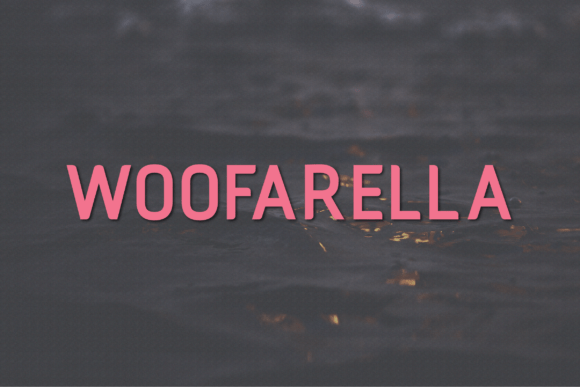 Woofarella: A Playful Sans Serif for Bold Branding